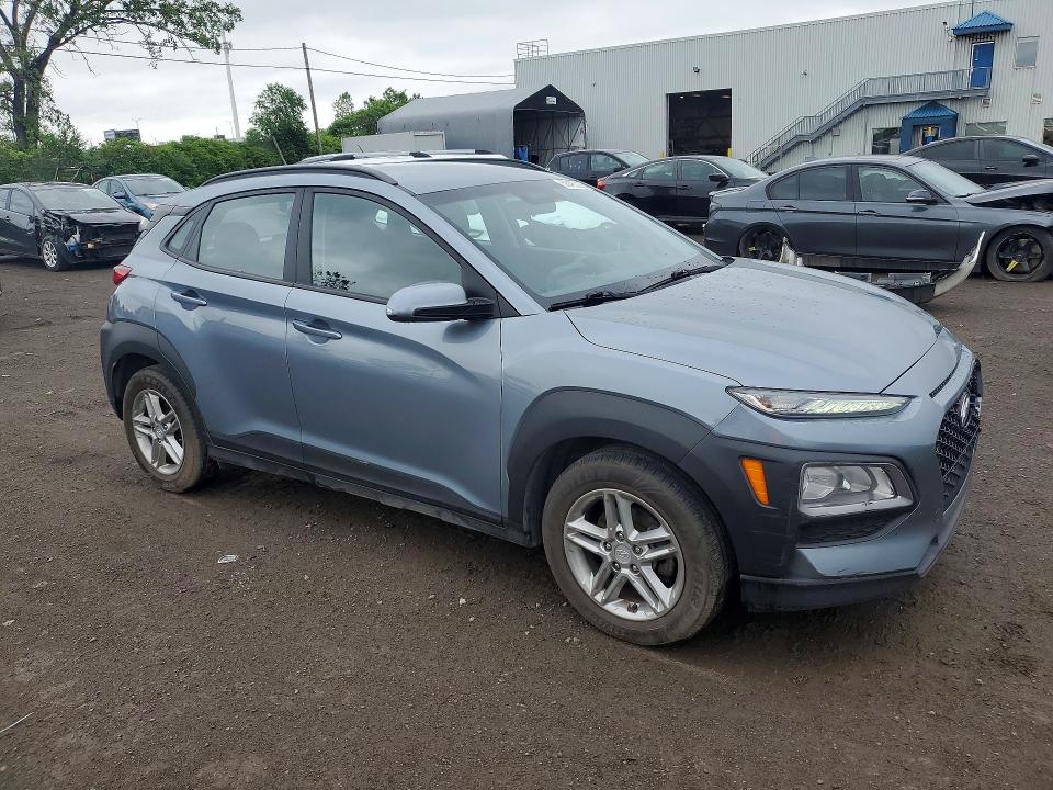 2019 Hyundai Kona VIN KM8K12AA3KU282585 COPART salvage auction — FRONT END, Qc - Gravement Accidente, sold $2,400 on 2026-07-07 (photo 4)