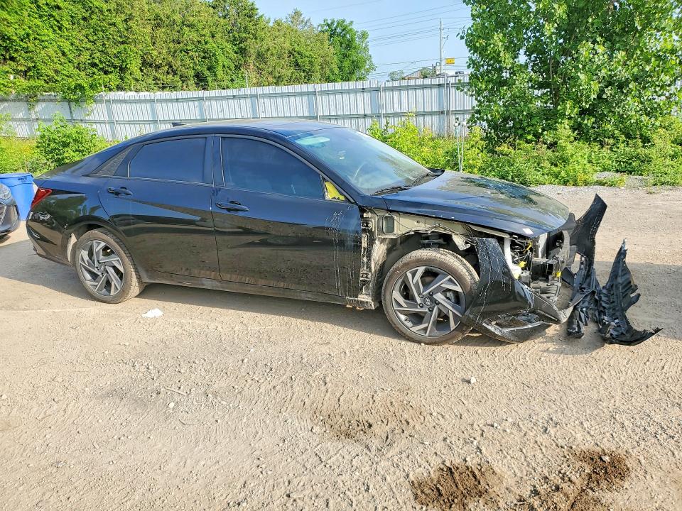 2025 Hyundai Elantra VIN KMHLM4DGXSU968226 COPART salvage auction — UNDERCARRIAGE, On - Permit Salvage, sold $6,200 on 2026-07-14 (photo 4)