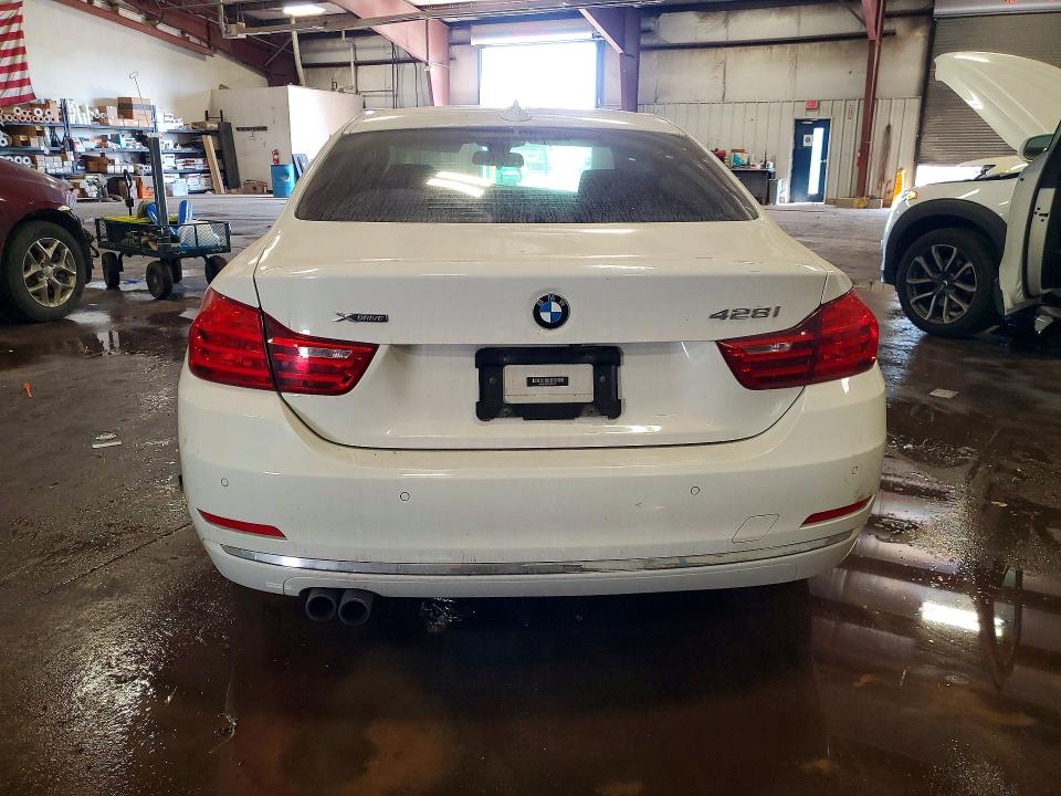 2016 BMW 4er VIN WBA3N9C57GK250311 COPART salvage auction — FRONT END, Mi - Certificate Of Title, sold $2,250 on 2026-07-10 (photo 6)