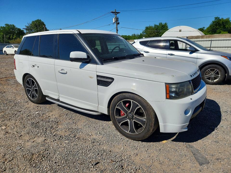 2013 Land rover RANGE ROVER VIN SALSF2D46DA775007 COPART salvage auction — SIDE, NJ - CERT OF TITLE W/SALVAGE HISTOR, sold $775 on 2026-07-31 (photo 4)