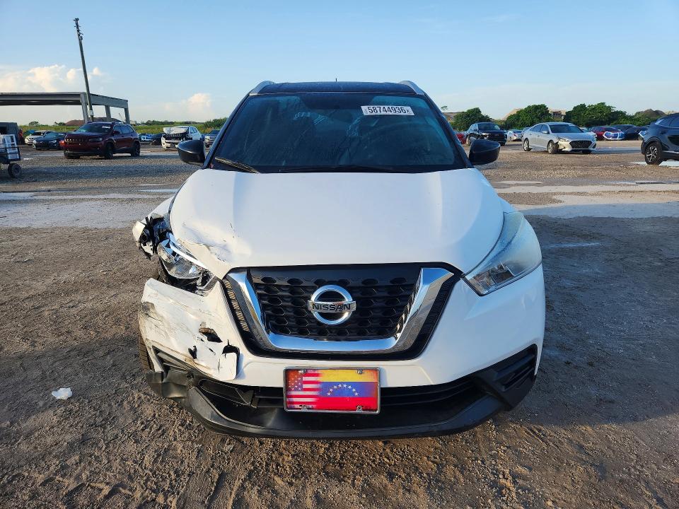 2018 Nissan Kicks VIN 3N1CP5CU4JL519922 COPART salvage auction — FRONT END, Fl - Cert Of Title Slvg Rebuildable, sold $2,550 on 2026-07-02 (photo 5)