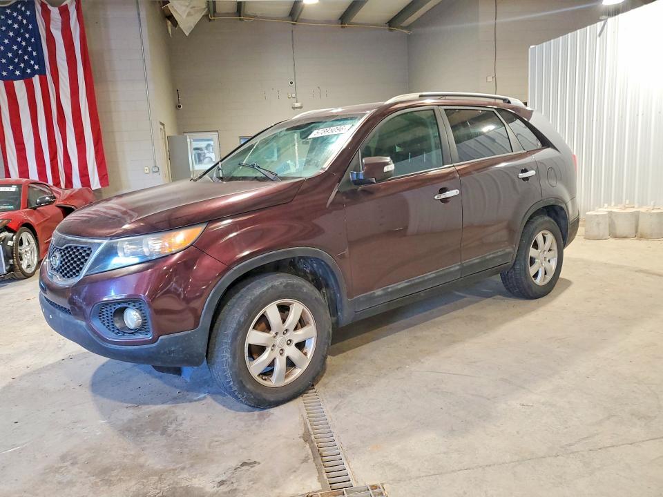 2011 Kia Sorento VIN 5XYKT4A13BG117969 COPART salvage auction — MECHANICAL, MT - CERTIFICATE OF TITLE, sold $625 on 2026-07-29 (photo 1)