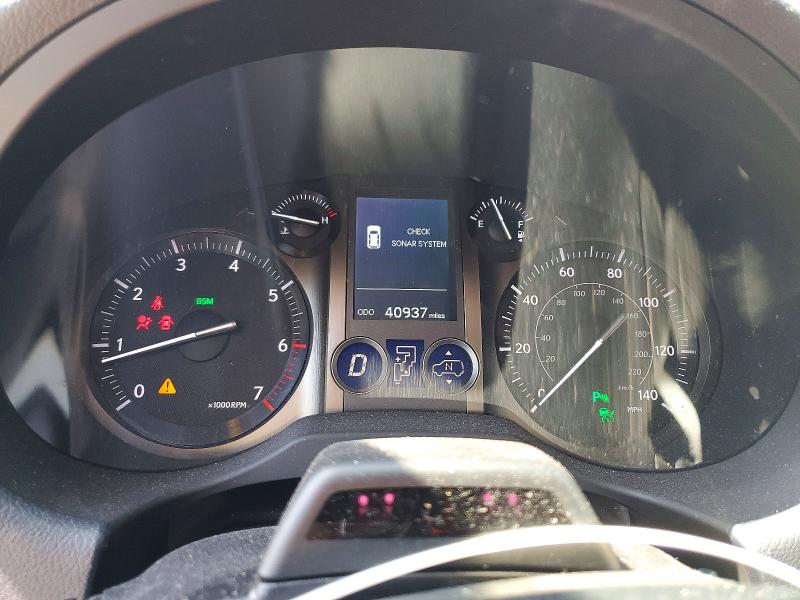 2018 Lexus Gx VIN JTJJM7FXXJ5199517 COPART salvage auction — FRONT END, Salvage Title, sold $5,900 on 2026-07-24 (photo 9)