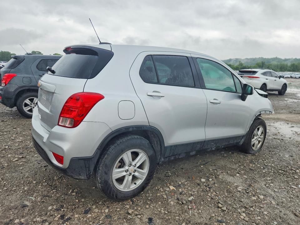 2021 Chevrolet Trax VIN KL7CJNSB6MB350682 COPART salvage auction — FRONT END, OH - CERTIFICATE OF TITLE, sold $1,500 on 2026-07-20 (photo 3)
