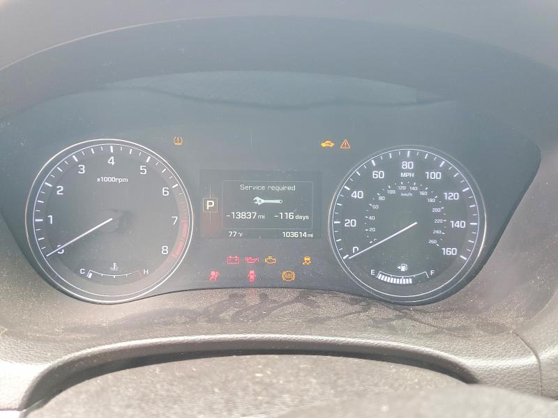 2015 Hyundai Genesis VIN KMHGN4JE6FU058158 COPART salvage auction — REAR END, TX - CERTIFICATE OF TITLE, sold $2,350 on 2026-07-31 (photo 9)