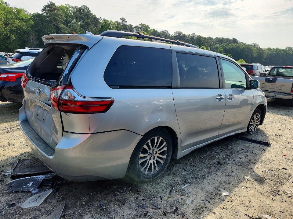 2020 Toyota Sienna VIN 5TDYZ3DC5LS050070 COPART salvage auction — REAR END, MD - CERT OF SALVAGE > 75% DAMAGE, sold $6,500 on 2026-07-28 (photo 3)