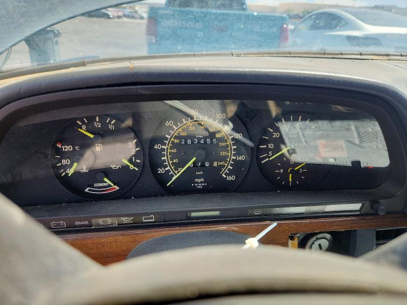 1986 Mercedes-benz S-klasse VIN WDBCA35D7GA210198 COPART salvage auction — STRIPPED, Nv - Lien Papers, Clean Title, sold $500 on 2026-07-29 (photo 9)