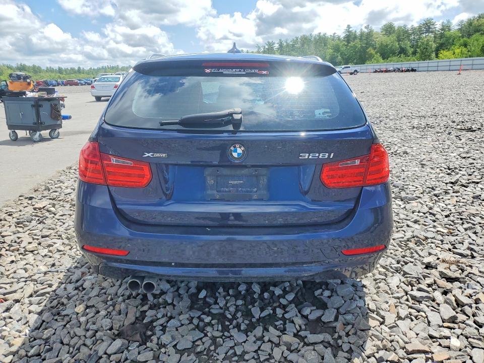 2014 BMW VIN WBA3G7C57EKN37112 COPART salvage auction — FRONT END, Me - Cert Of Title-Salvage Collisio, sold $300 on 2026-07-06 (photo 6)