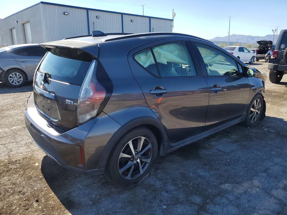 2018 Toyota Prius VIN JTDKDTB38J1608463 COPART salvage auction — FRONT END, Nv - Salvage Title, sold $325 on 2026-07-28 (photo 3)