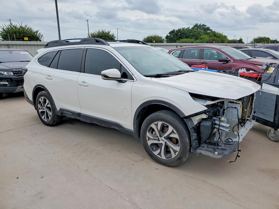 2021 Subaru Outback VIN 4S4BTANC8M3144193 COPART salvage auction — HAIL, Tx - Certificate Of Title, sold $6,700 on 2026-07-02 (photo 4)