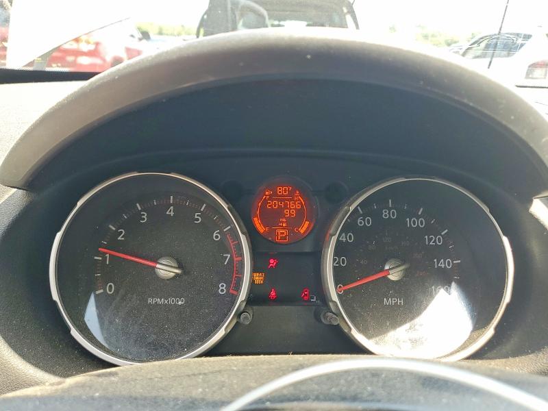 2009 Nissan Rogue sport VIN JN8AS58V19W442909 COPART salvage auction — FRONT END, MA - CERT OF TITLE-RECONSTRCTD COLL, sold $375 on 2026-07-16 (photo 9)