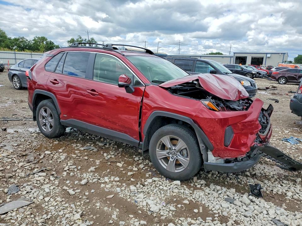 2023 Toyota Rav 4 VIN JTMRWRFV2PD172773 COPART salvage auction — FRONT END, Il - Salvage Certificate, sold $9,600 on 2026-07-31 (photo 4)