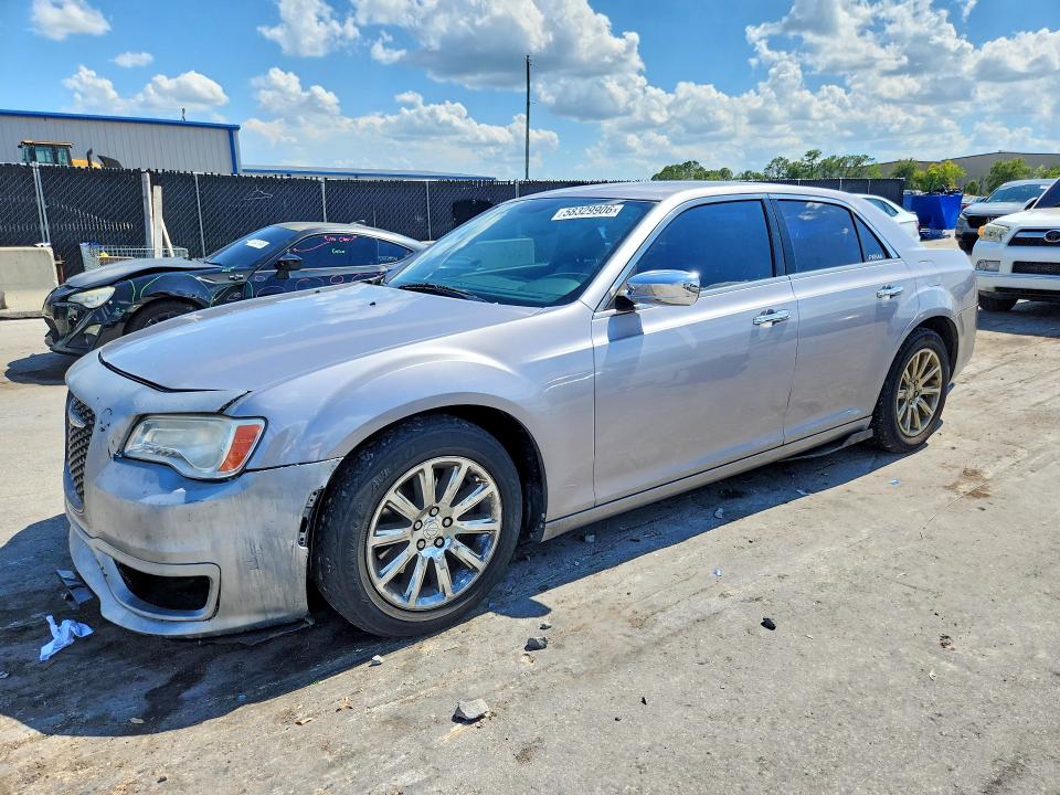 2014 Chrysler VIN 2C3CCAET0EH118263 COPART salvage auction — FRONT END, Fl - Certificate Of Title, sold $1,400 on 2026-07-28 (photo 1)