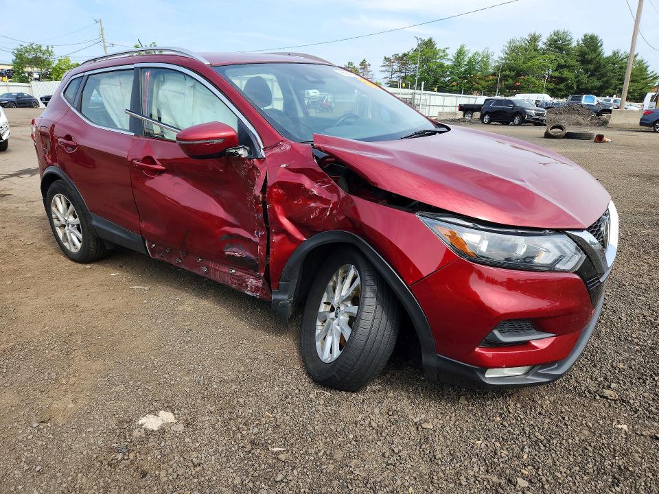 2020 Nissan Rogue sport VIN JN1BJ1CW0LW385589 COPART salvage auction — ALL OVER, Ct - Cert Of Title-Salvage, sold $1,950 on 2026-07-14 (photo 4)