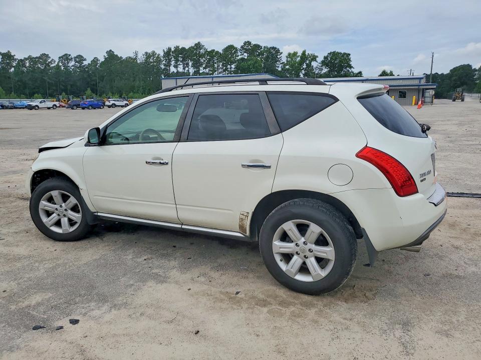 2007 Nissan Murano VIN JN8AZ08T97W526552 COPART salvage auction — FRONT END, Sc - Cert Of Title-Salvage, sold $575 on 2026-07-27 (photo 2)