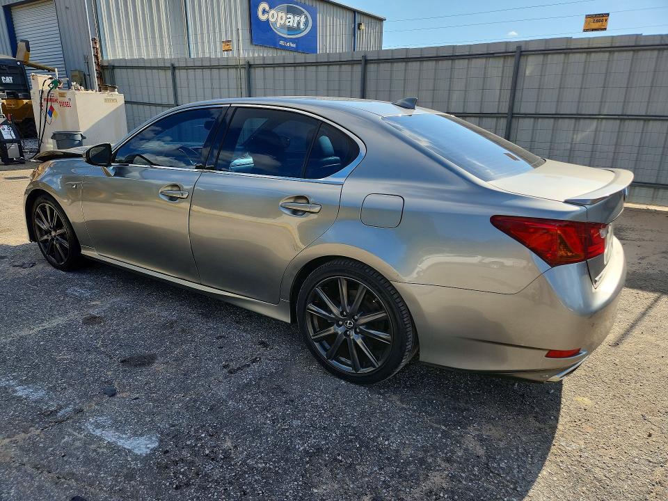 2015 Lexus Gs 350 VIN JTHBE1BL2FA005435 COPART salvage auction — FRONT END, Ms - Certificate Of Title, sold $1,350 on 2026-07-28 (photo 2)