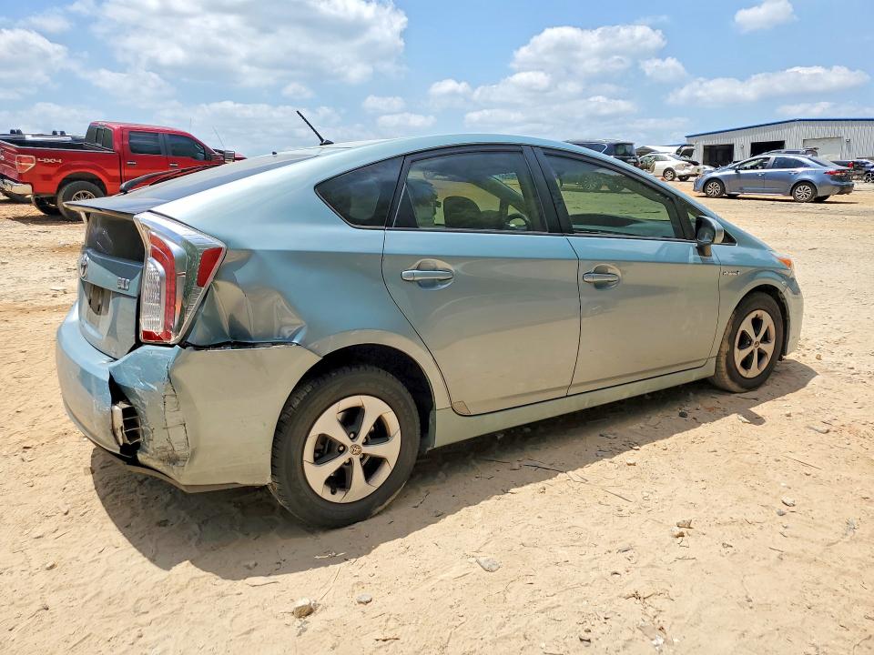 2014 Toyota Prius VIN JTDKN3DU5E1841984 COPART salvage auction — REAR END, Ga - Cert Of Title-Salvage, sold $1,400 on 2026-07-10 (photo 3)
