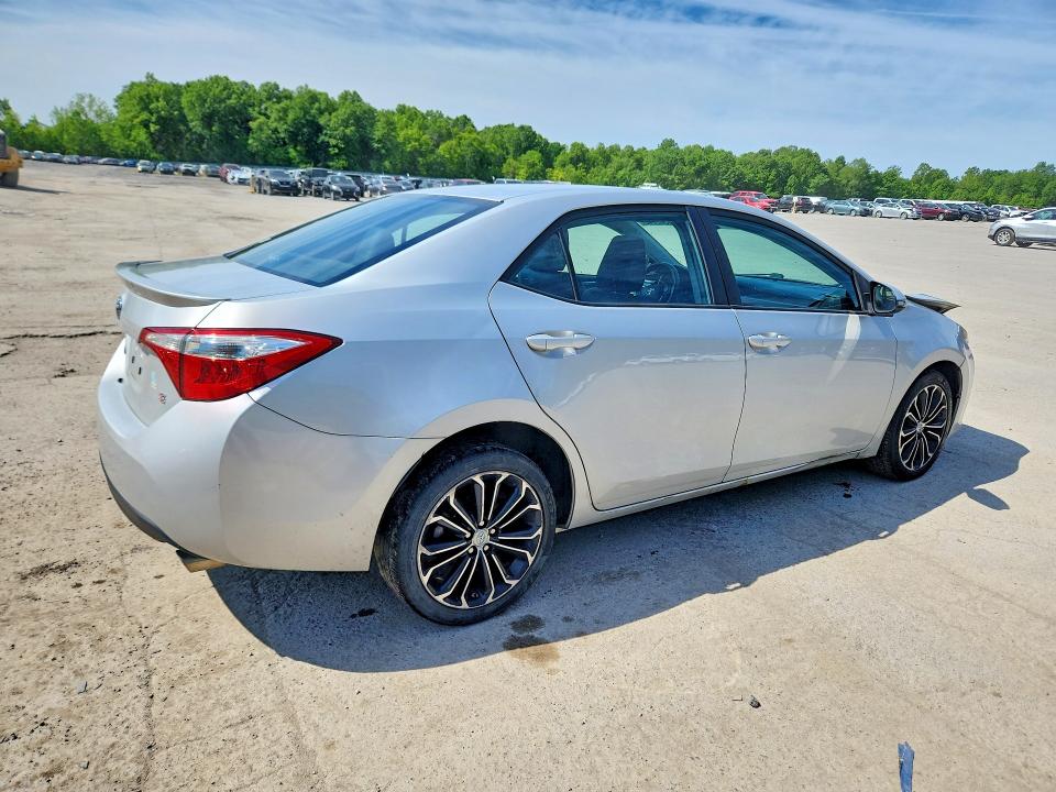 2014 Toyota Corolla VIN 2T1BURHE0EC009831 COPART salvage auction — FRONT END, Pa - Certificate Of Salvage, sold $3,600 on 2026-07-02 (photo 3)