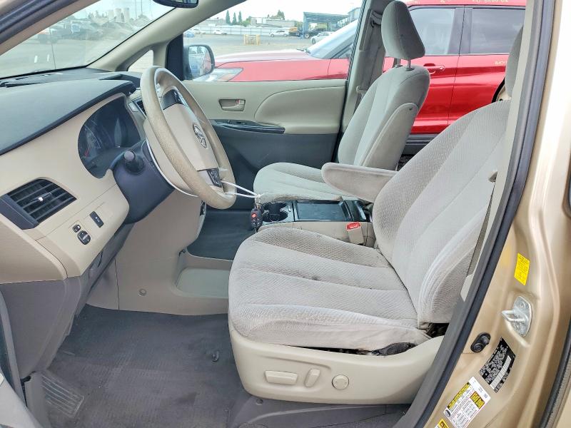 2011 Toyota Sienna VIN 5TDJK3DC1BS002960 COPART salvage auction — REAR END, Ca - Salvage Certificate, sold $15 on 2026-07-28 (photo 7)