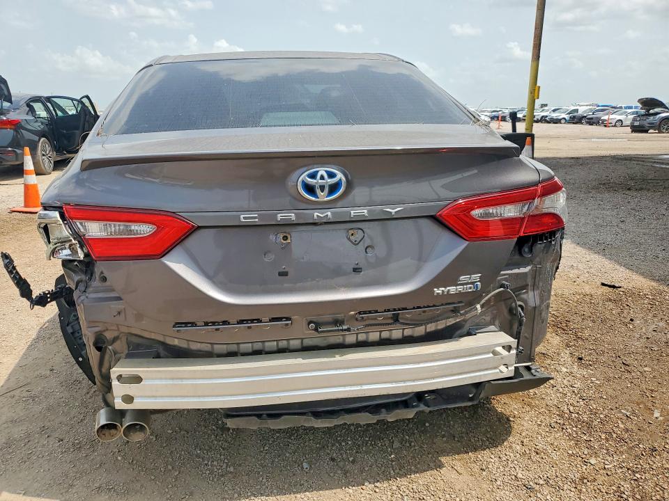 2018 Toyota Camry hybrid VIN 4T1B21HK9JU009123 COPART salvage auction — FRONT END, TX - CERTIFICATE OF TITLE, sold $7,400 on 2026-07-23 (photo 6)