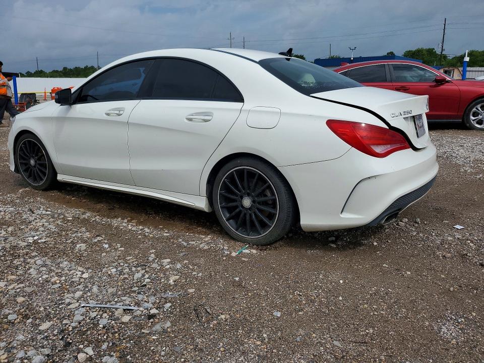 2016 Mercedes-benz Cla-klasse VIN WDDSJ4EB2GN357321 COPART salvage auction — SIDE, Tx - Salvage Vehicle Title, sold $2,900 on 2026-08-01 (photo 2)