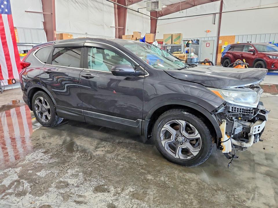 2018 Honda Cr-v VIN 7FARW1H58JE007412 COPART salvage auction — SIDE, Il - Junking Cert Of A Vehicle, sold $3,500 on 2026-07-08 (photo 4)