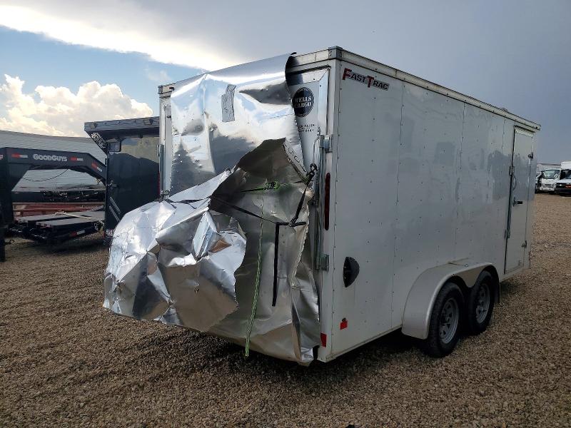 2021 Wells Cargo VIN 7KC1E1629MT000585 COPART salvage auction — WATER/FLOOD, TX - SALVAGE TITLE-FLOOD DAMAGE, sold $150 on 2026-07-30 (photo 4)