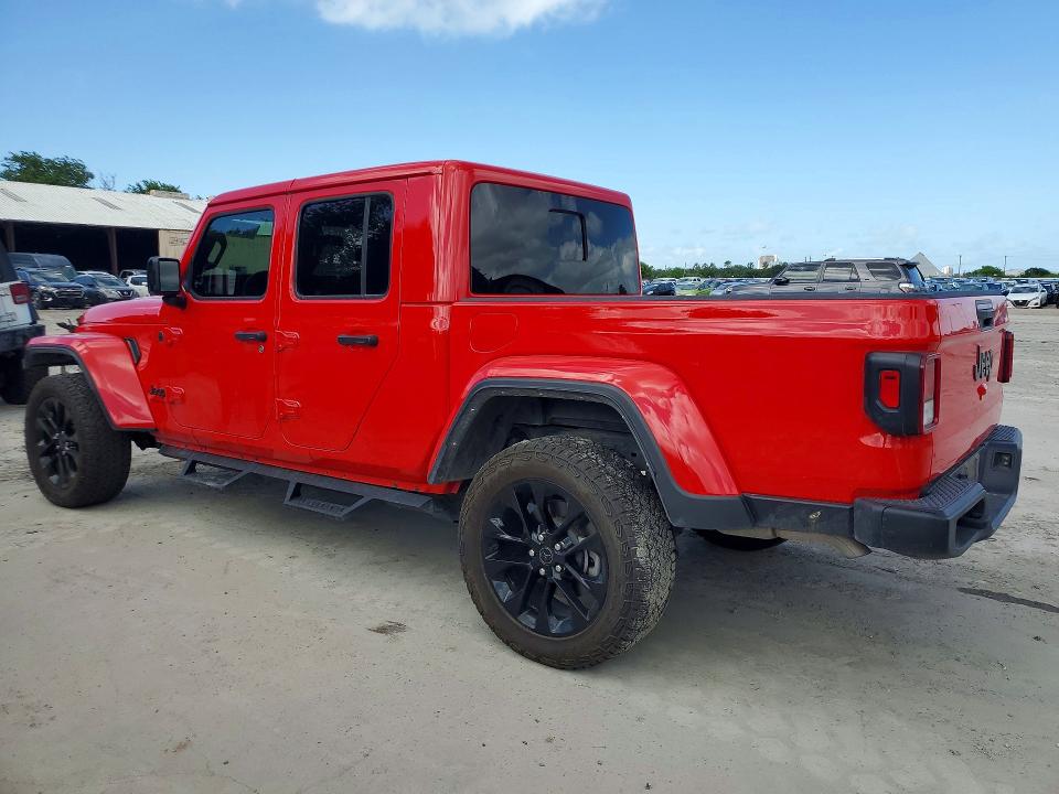 2025 Jeep Gladiator VIN 1C6PJTAG1SL505899 COPART salvage auction — FRONT END, Tx - Salvage Vehicle Title, sold $15,000 on 2026-07-28 (photo 2)