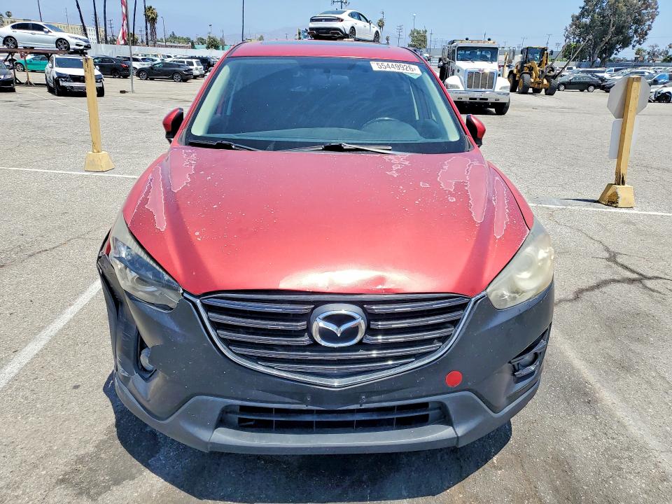 2016 Mazda Cx-5 VIN JM3KE2CY5G0816727 COPART salvage auction — FRONT END, Ca - Salvage Certificate, sold $2,200 on 2026-07-24 (photo 5)