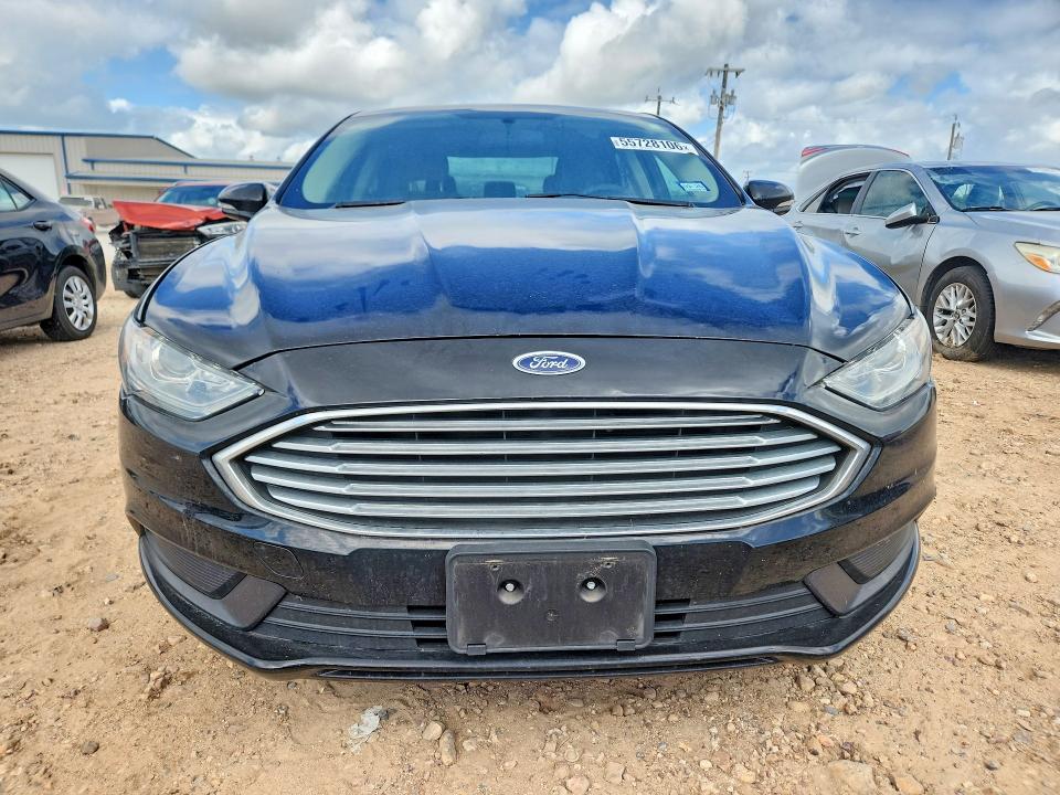 2017 Ford Fusion VIN 3FA6P0LU2HR246537 COPART salvage auction — REAR END, Tx - Salvage Vehicle Title, sold $1,450 on 2026-07-02 (photo 5)