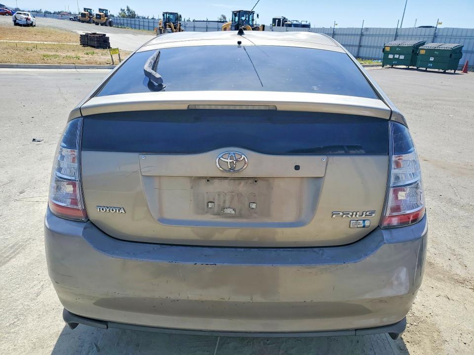 2004 Toyota Prius VIN JTDKB20U840001193 COPART salvage auction — FRONT END, Ca - Salvage Certificate, sold $325 on 2026-07-09 (photo 6)
