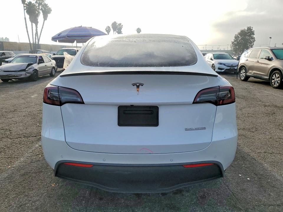 2022 Tesla Model y VIN 7SAYGDEF8NF488743 COPART salvage auction — FRONT END, Ca - Salvage Certificate, sold $9,900 on 2026-07-24 (photo 6)