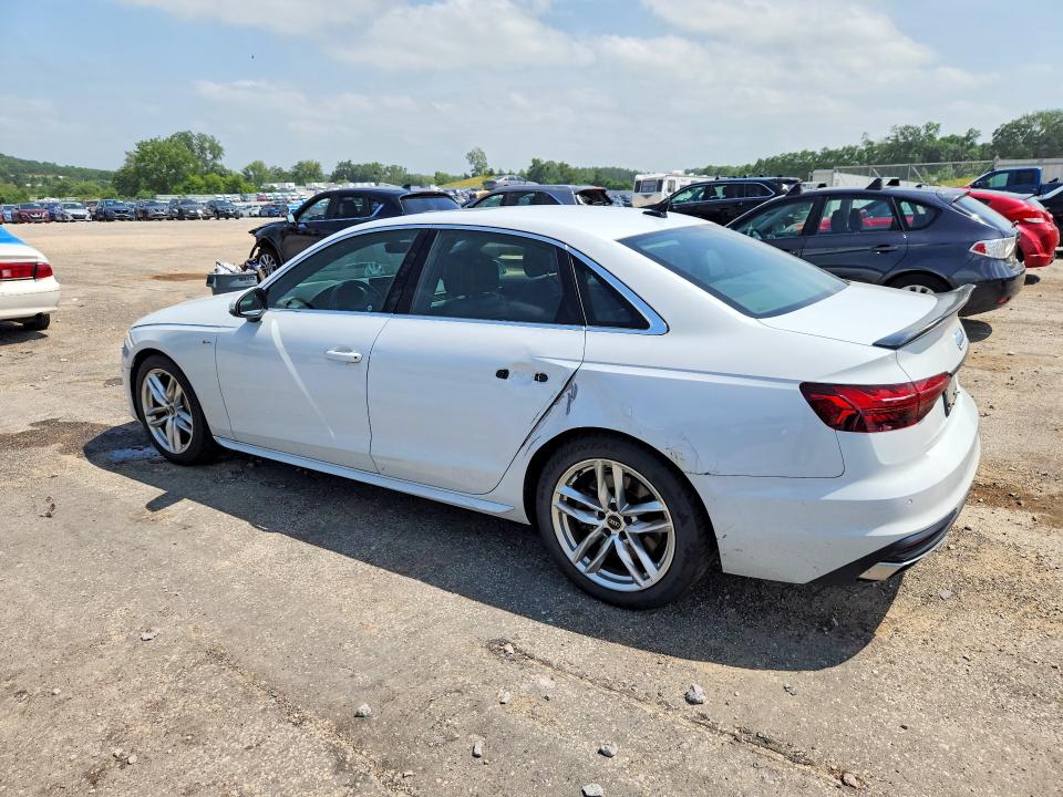 2022 Audi A4 VIN WAUEAAF49NN008527 COPART salvage auction — SIDE, Wi - Cert Of Title-Salvage Vehicle, sold $250 on 2026-07-28 (photo 2)
