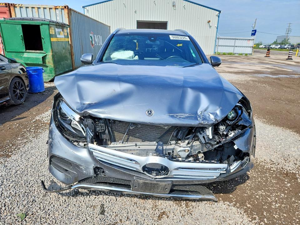 2018 Mercedes-benz Glc VIN WDC0G4KB3JV097128 COPART salvage auction — FRONT END, On - Permit Salvage, sold $7,300 on 2026-08-20 (photo 5)