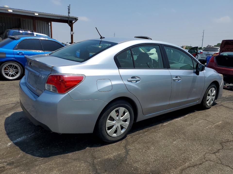 2016 Subaru Impreza VIN JF1GJAA61GH009148 COPART salvage auction — MINOR DENT/SCRATCHES, Co - Certificate Of Title, sold $2,200 on 2026-07-16 (photo 3)