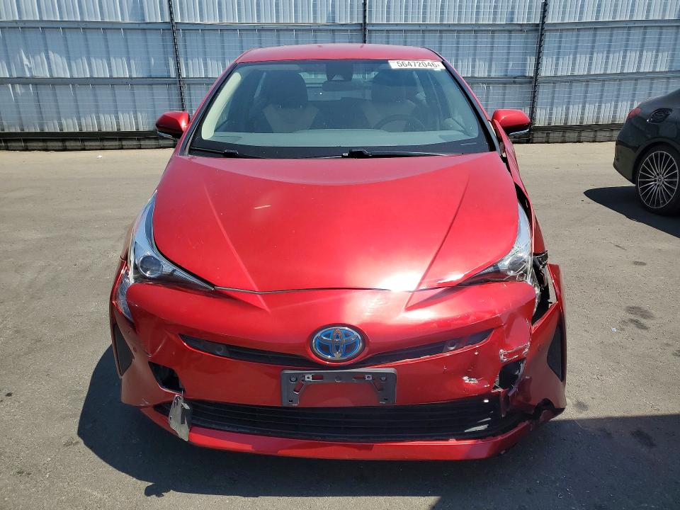 2017 Toyota Prius VIN JTDKBRFU5H3559250 COPART salvage auction — FRONT END, CA - SALVAGE CERTIFICATE, sold $3,400 on 2026-07-13 (photo 5)