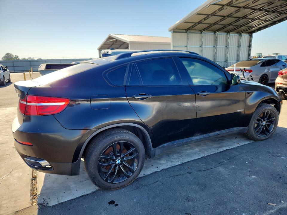 2013 BMW X6 VIN 5UXFG8C51DL591082 COPART salvage auction — DAMAGE HISTORY, Ca - Dlr/Dis/Exp Only Salvage Title, sold $800 on 2026-07-13 (photo 3)