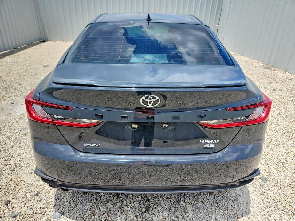 2025 Toyota Camry VIN 4T1DAACK1SU018242 COPART salvage auction — FRONT END, Fl - Certificate Of Title, sold $8,600 on 2026-07-09 (photo 6)