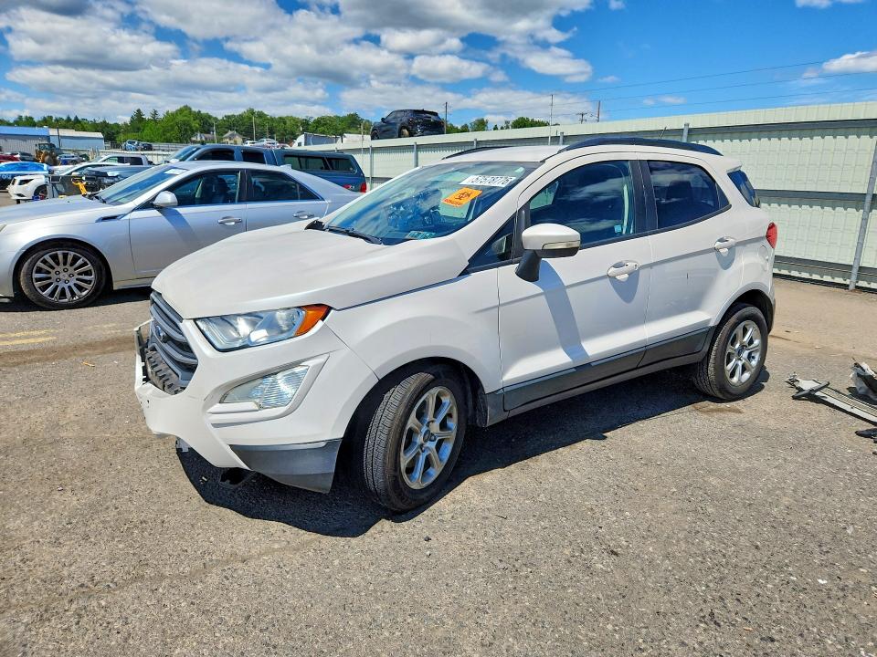2018 Ford Ecosport VIN MAJ3P1TE0JC184965 COPART salvage auction — FRONT END, PA - CERTIFICATE OF SALVAGE, sold $925 on 2026-07-10 (photo 1)