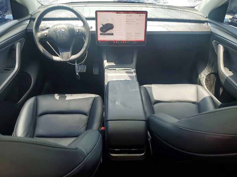 2023 Tesla Model y VIN 7SAYGDEF2PF764305 COPART salvage auction — FRONT END, Ga - Cert Of Title-Salvage, sold $700 on 2026-07-27 (photo 8)