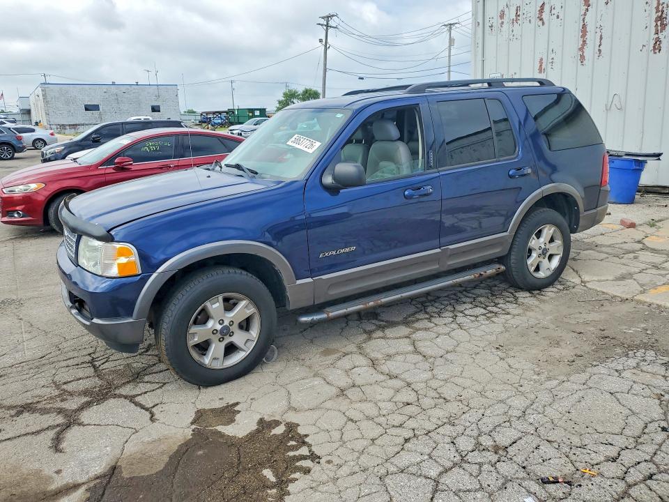 2004 Ford Explorer VIN 1FMZU73K24ZA13959 COPART salvage auction — FRONT END, Il - Salvage Certificate, sold $400 on 2026-07-31 (photo 1)