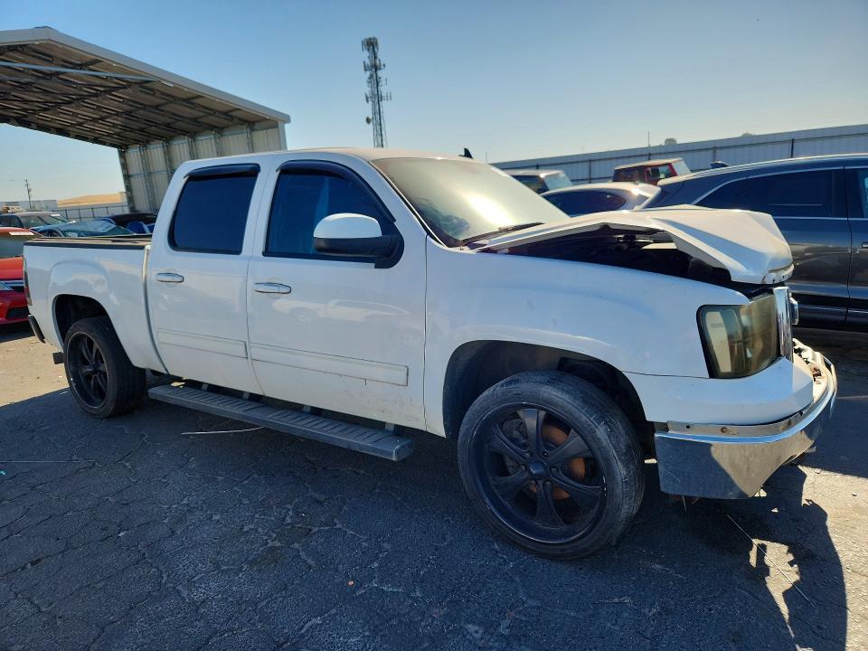 2013 Gmc SIERRA VIN 3GTP1WE08DG227011 COPART salvage auction — FRONT END, HI - CERTIFICATE OF SALVAGE, sold $2,800 on 2026-07-30 (photo 4)