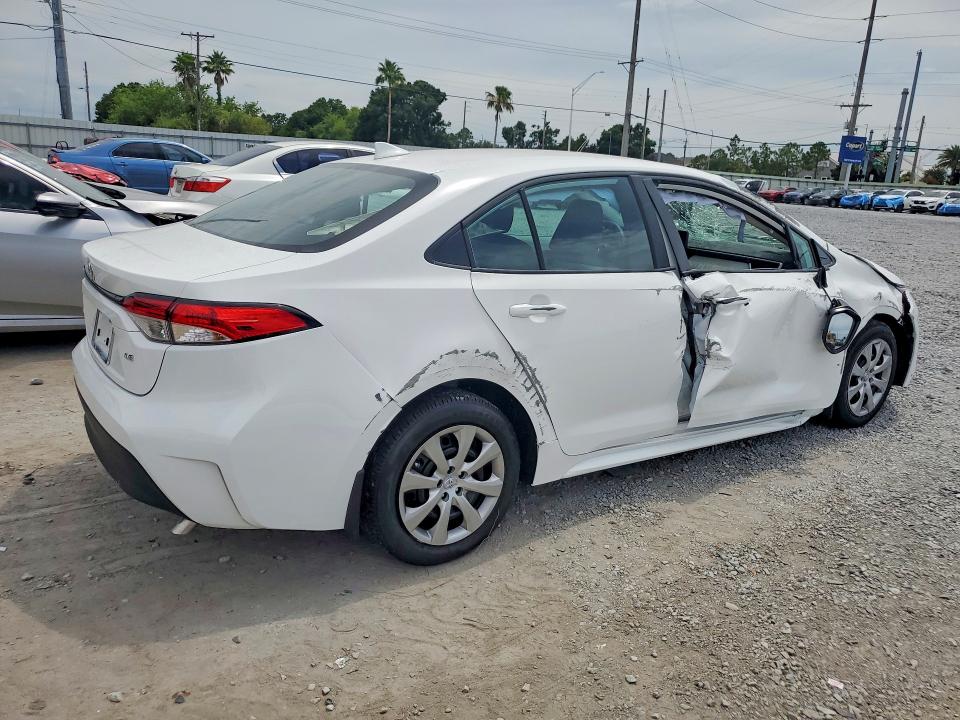 2026 Toyota Corolla VIN 5YFB4MDEXTP455605 COPART salvage auction — ROLLOVER, Fl - Certificate Of Destruction, sold $3,850 on 2026-07-31 (photo 3)