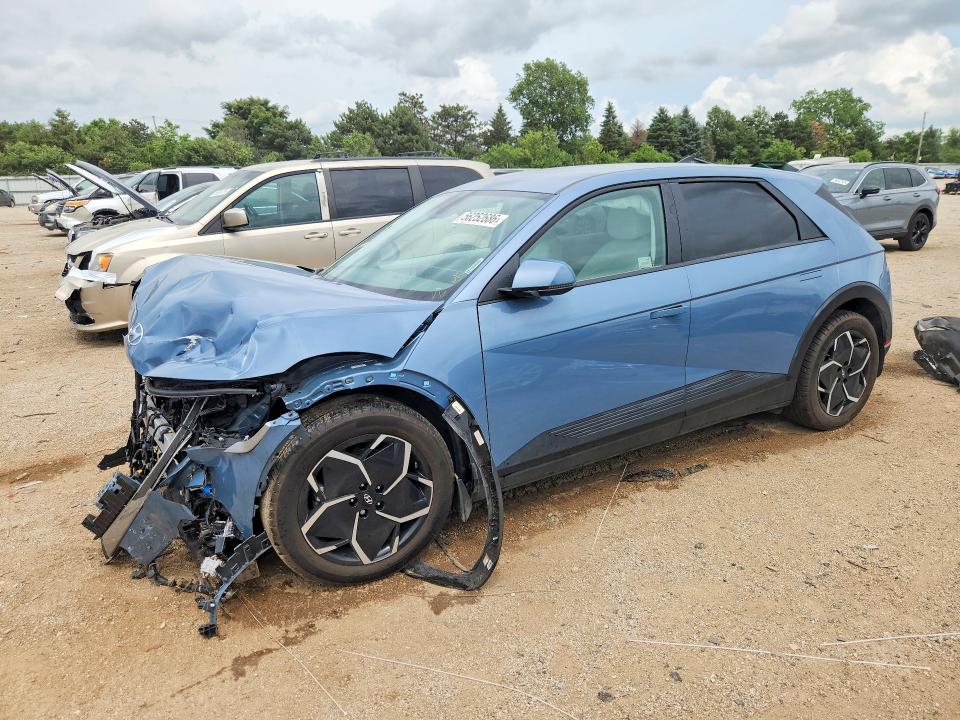 2022 Hyundai VIN KM8KNDAFXNU112417 COPART salvage auction — FRONT END, IL - SALVAGE CERTIFICATE, sold $6,300 on 2026-07-30 (photo 1)