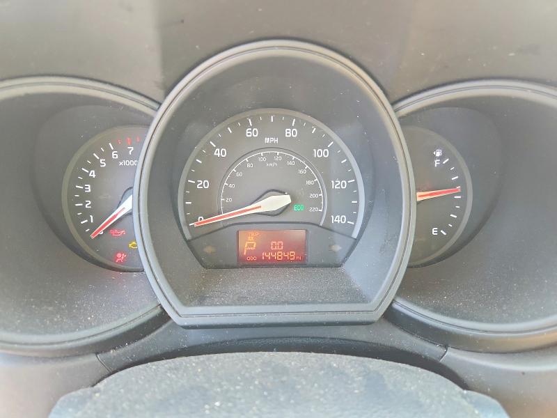 2013 Kia Rio VIN KNADN4A39D6123086 COPART salvage auction — REAR END, Salvage Title, sold $275 on 2026-07-14 (photo 9)