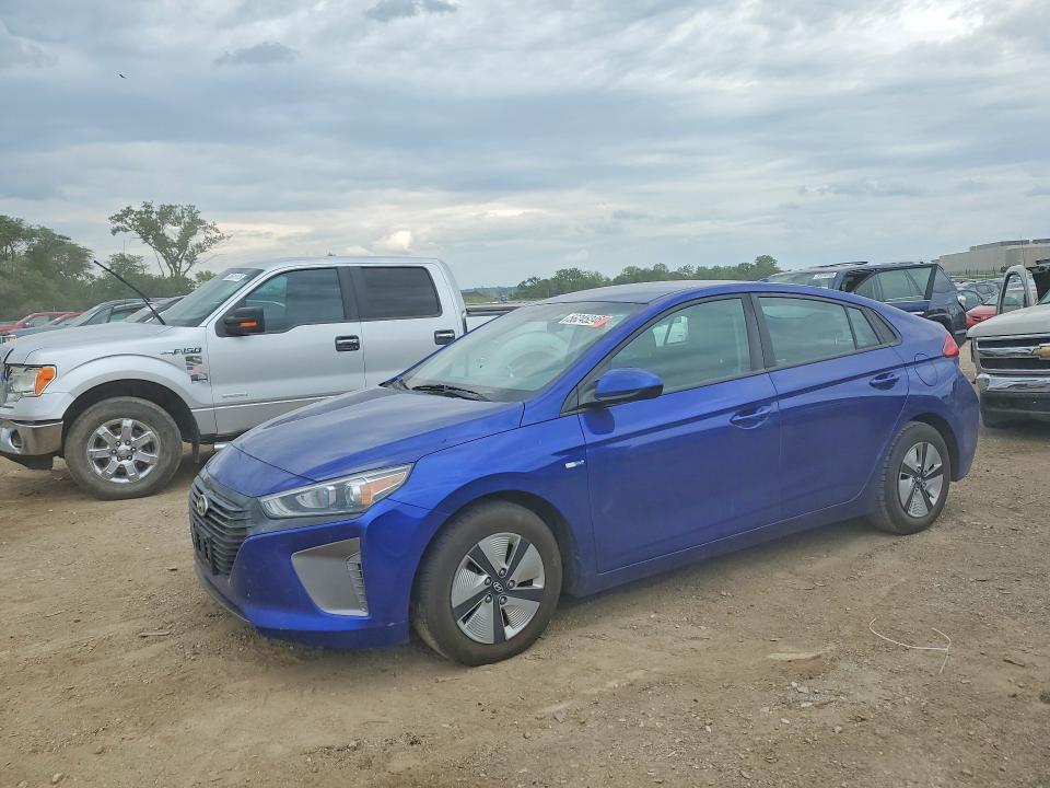 2019 Hyundai Ioniq VIN KMHC65LC1KU129290 COPART salvage auction — REAR END, Ia - Certificate Of Title, sold $1,950 on 2026-07-06 (photo 1)