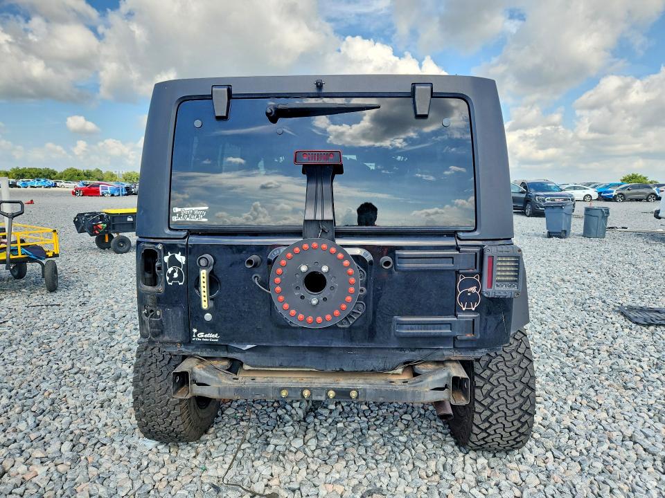 2007 Jeep Wrangler / VIN 1J4GB59107L121003 COPART salvage auction — REAR END, FL - CERT OF TITLE SLVG REBUILDABLE, sold $2,000 on 2026-07-02 (photo 6)