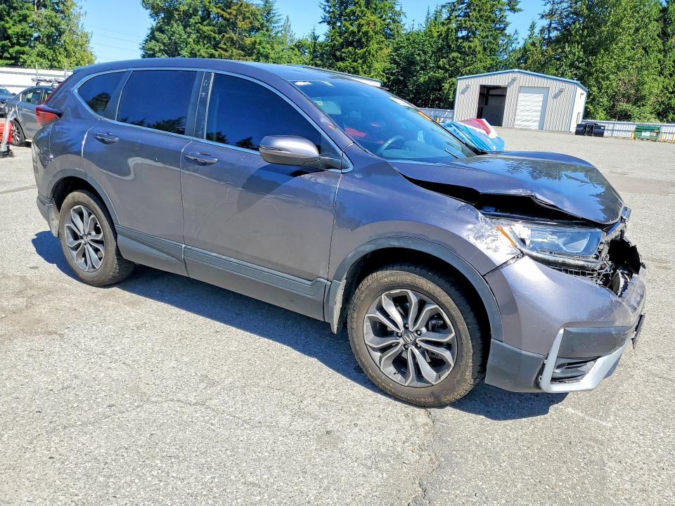 2021 Honda VIN 2HKRW2H51MH642916 COPART salvage auction — FRONT END, Wa - Bill Of Sale, sold $1,800 on 2026-07-09 (photo 4)