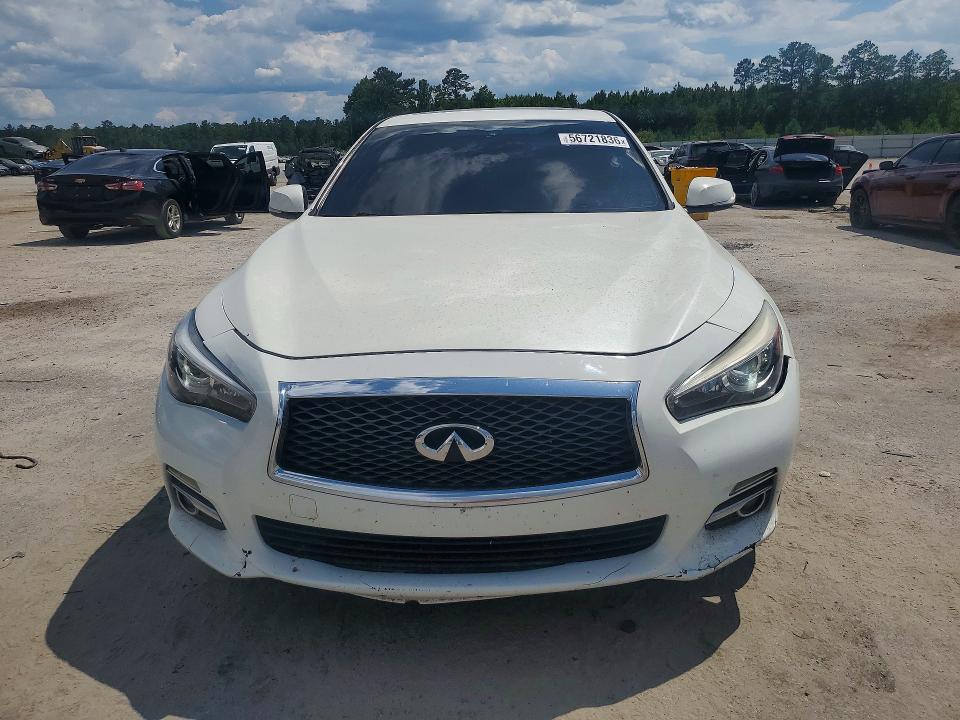 2020 Infiniti Q50 VIN JN1EV7AP6LM206533 COPART salvage auction — FRONT END, Nc - Salvage Certificate Of Title, sold $3,150 on 2026-07-22 (photo 5)