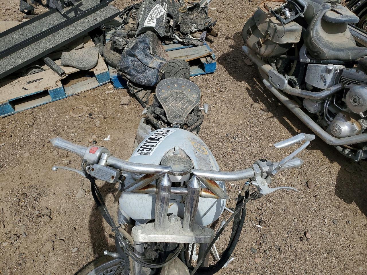 2008 Yamaha XVS1100 VIN JYAVP11E88A106019 COPART salvage auction — Front End, AZ - CERTIFICATE OF TITLE, sold $25 on 2026-06-29 (photo 5)